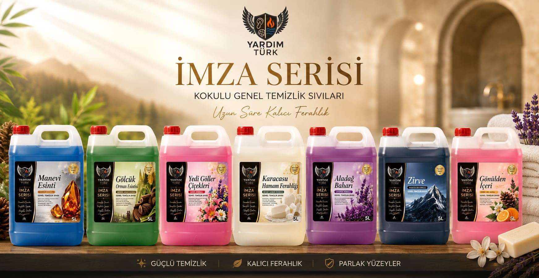 Genel Temizlik Ürünleri | Yardım Türk İmza Serisi